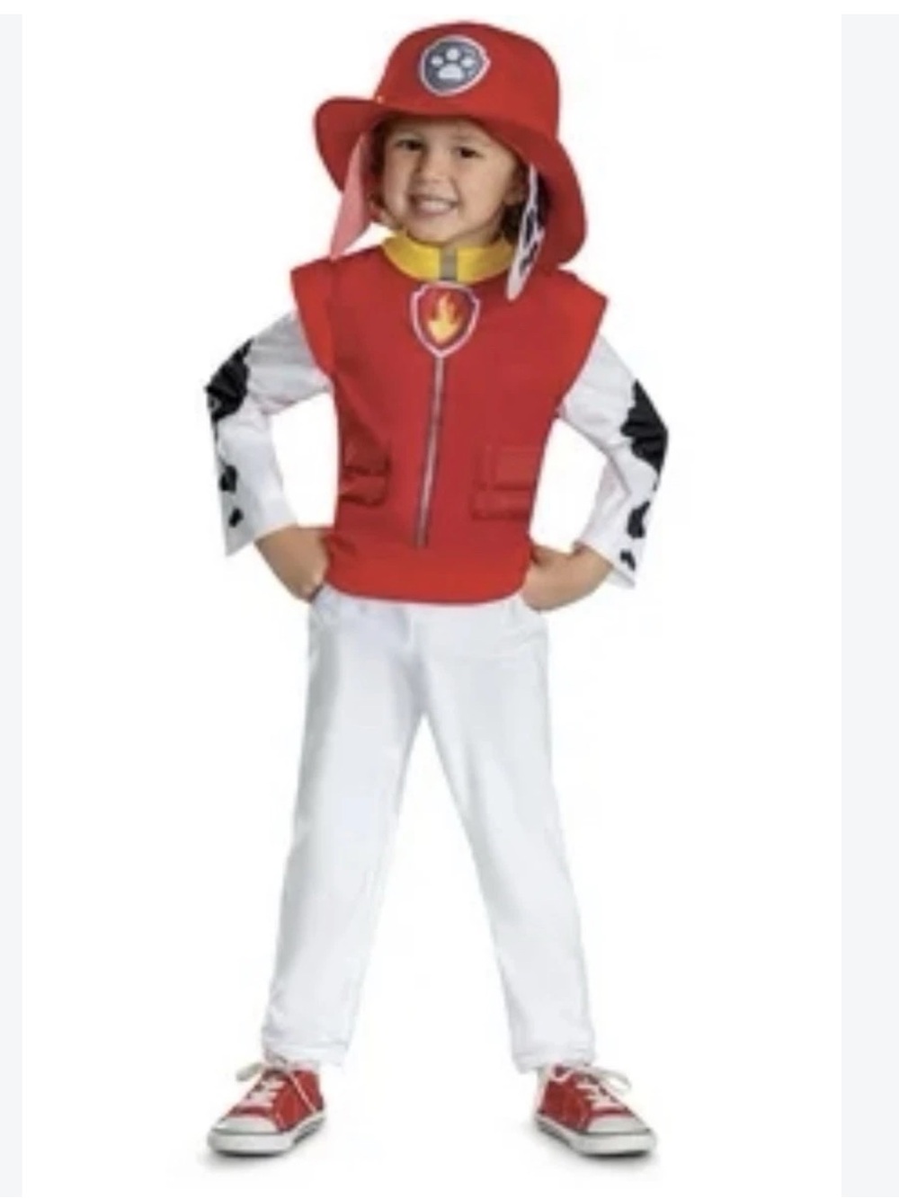 Paw Patrol Marshall Boys Costume - NEW Halloween boys 6/7 firefighter